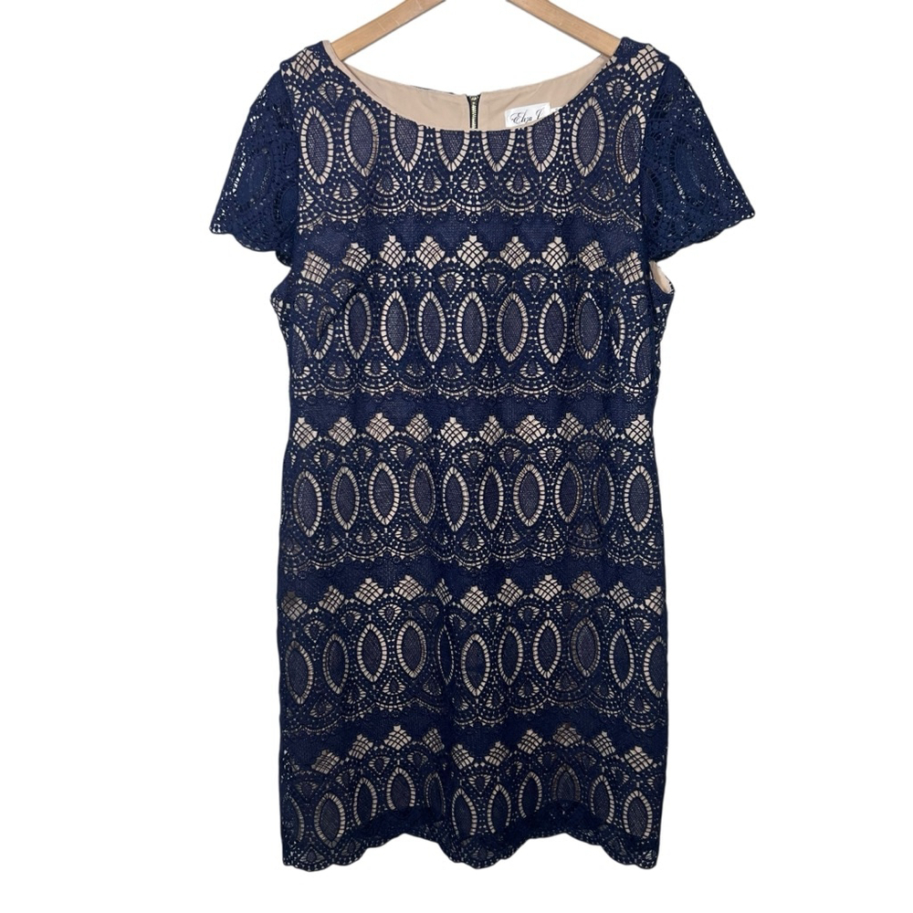 Eliza J Lace Dress Size 16 - Picture 2 of 5